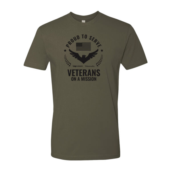   - Veterans On A Mission Premium Short Sleeve Crew Thumbnail